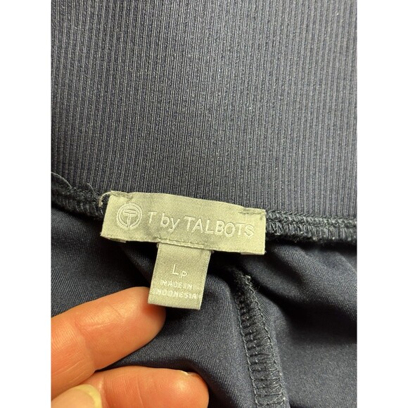 T by Talbots Out And About Pull On Active Pants L Petite Blue - Picture 5 of 11